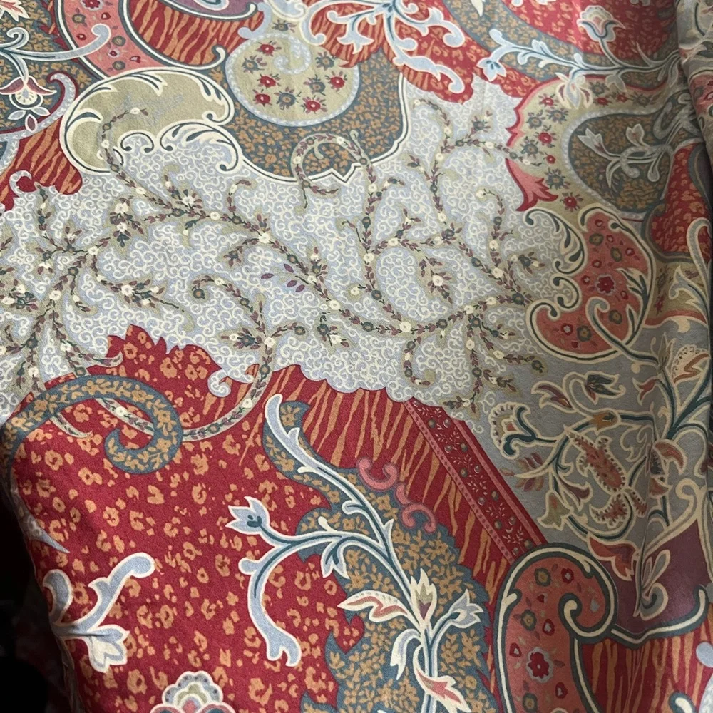Pottery Barn Paisley Duvet Duvet Grand lit Size Full/ Queen/ Firm Price